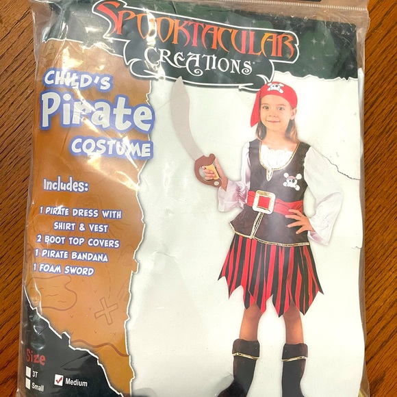 spooktacular creations Other - Spooktacular Creations Pirate Halloween Costume size Kids M